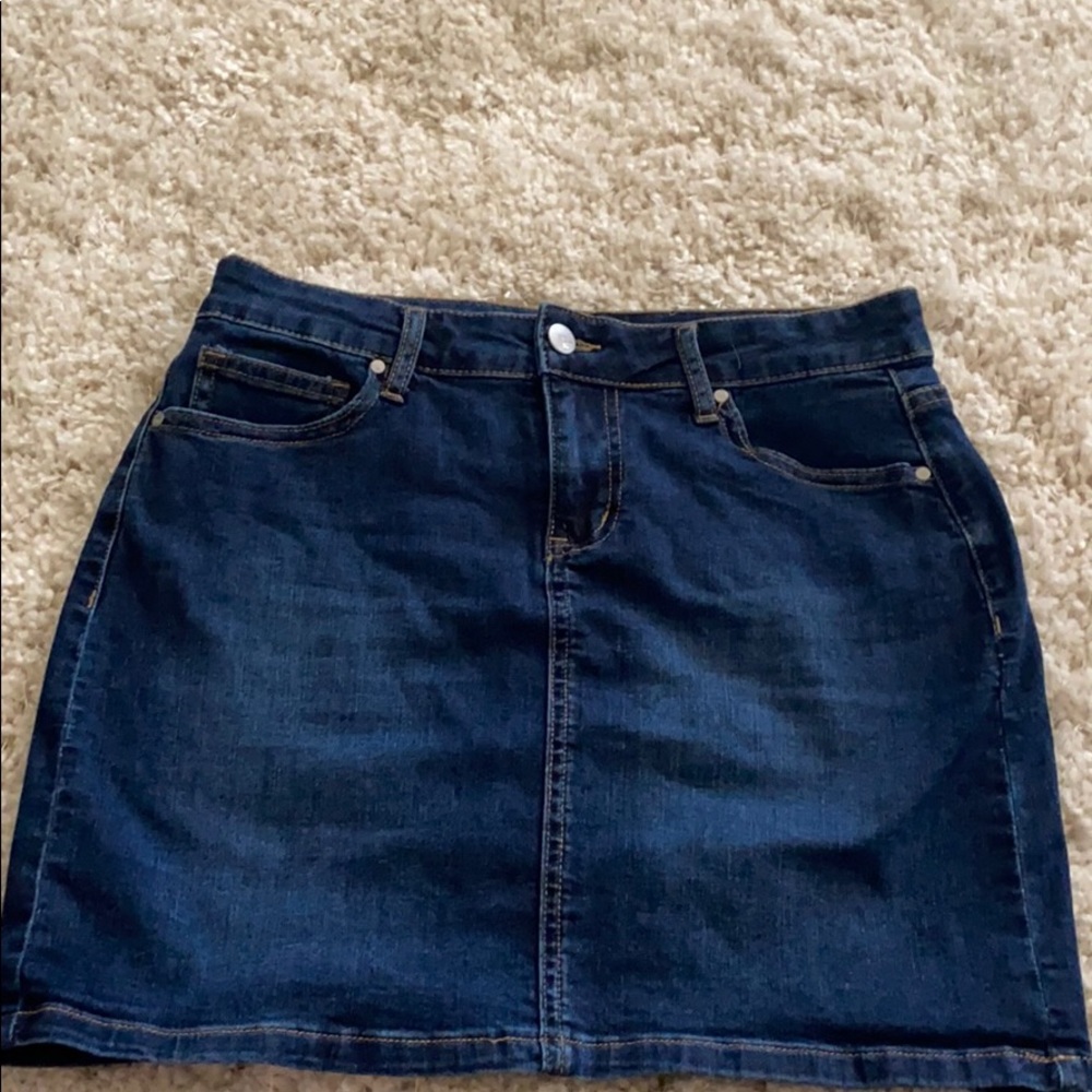 RSQ Jean mini skirt